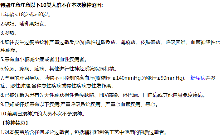 新冠疫苗接種禁忌：這十大人群不能接種新冠病毒疫苗！
