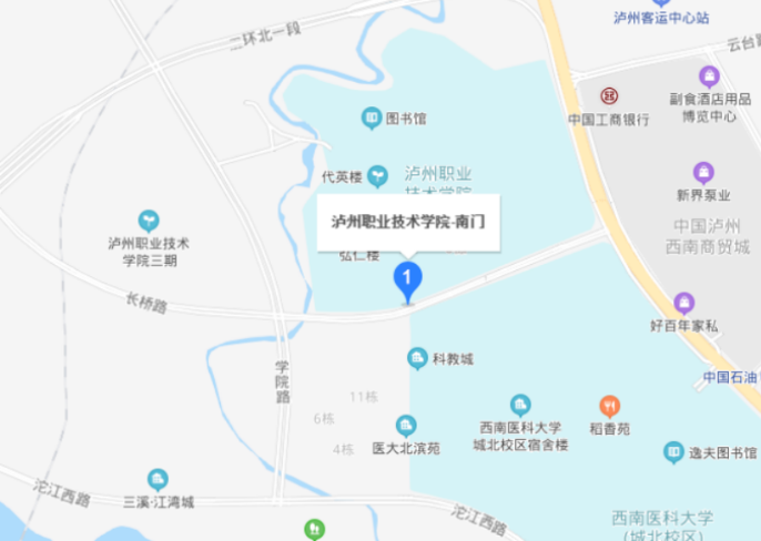 考場(chǎng)導(dǎo)航示意圖：